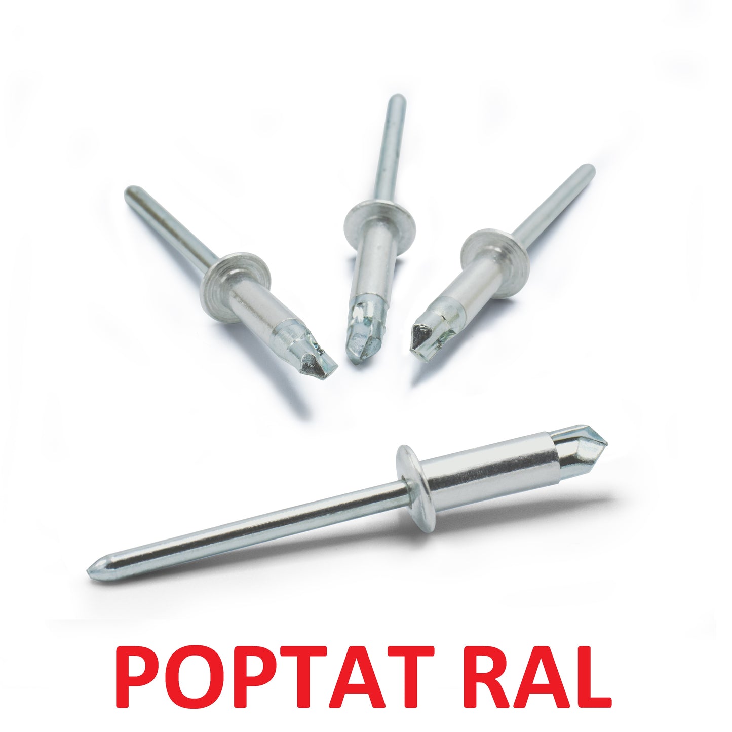 Rychlý nýt 4 x 10 hliník / pozink, vrták S, lakovaný, RAL POPTAT, bal. 400 ks